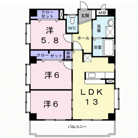 【間取り】 | ヒーローかなぐすく