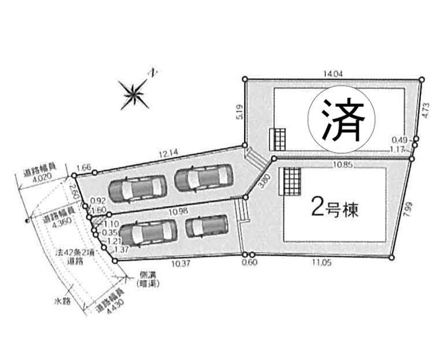 【区画図】 | 新築一戸建て「松田町松田惣領第26」