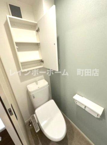 T&Fレジデンス南林間A※初期費用分割あと払いサービス利用可能物件のトイレ