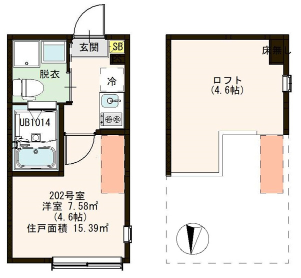 【間取り】 | メゾン・ボヌール江戸川