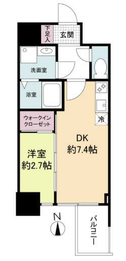 【間取り】 | セレニテ谷町四丁目アリエ