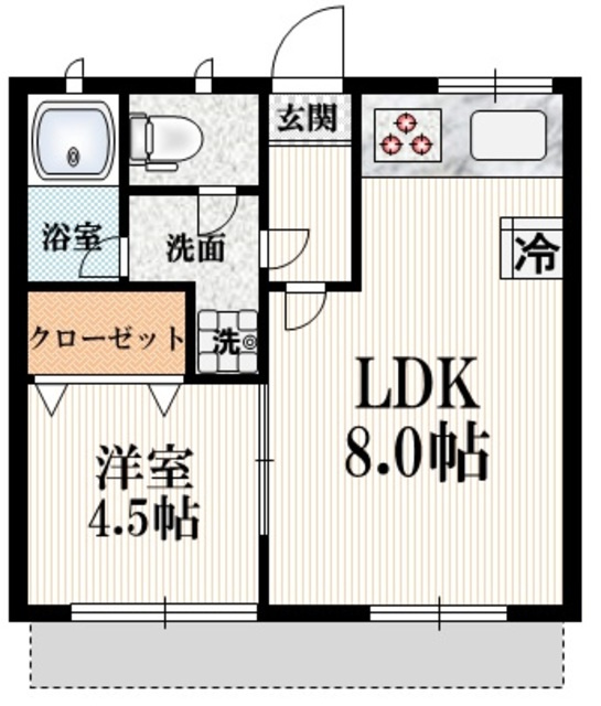 シティハイム　ＨＩＲＯの間取り