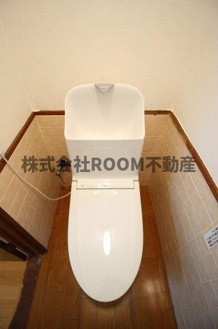アヤメコーポのトイレ|清潔感のあるトイレです