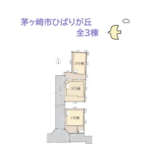 【区画図】 | 地盤２０年保証に、購入後の計４回無料点検実施！
税制控除が優遇される長期優良住宅で、今まで以上に明るいマイホーム生活を送りませんか♪