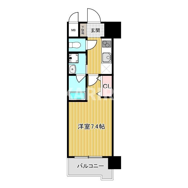 スプランディッド野江の間取り
