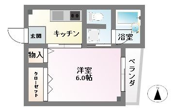 【間取り】 | アーバン蒲田