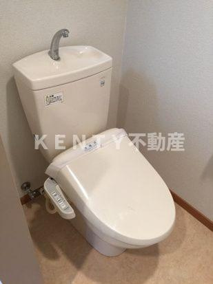 【トイレ】 | アーバン蒲田 | 落ち着いた色調のトイレです