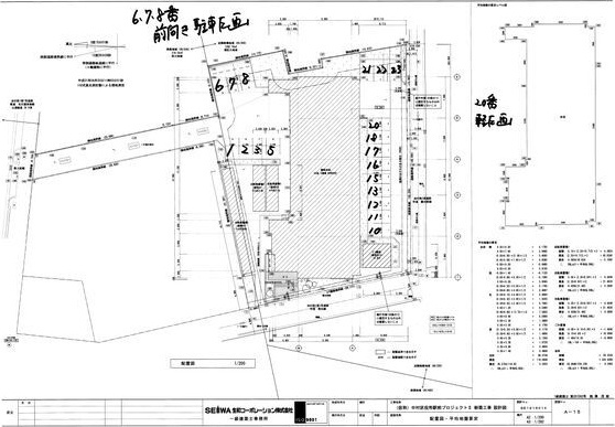 パルファン ドゥ ジョアの区画図