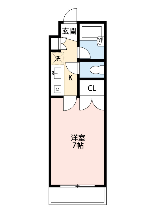ファミール井ヶ谷B　　刈谷市の賃貸ならクラスホーム刈谷店の間取り