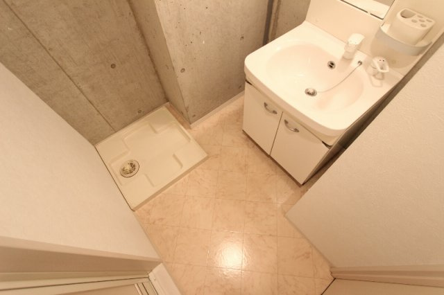 熊本市中央区南熊本２丁目の賃貸マンションの洗面所