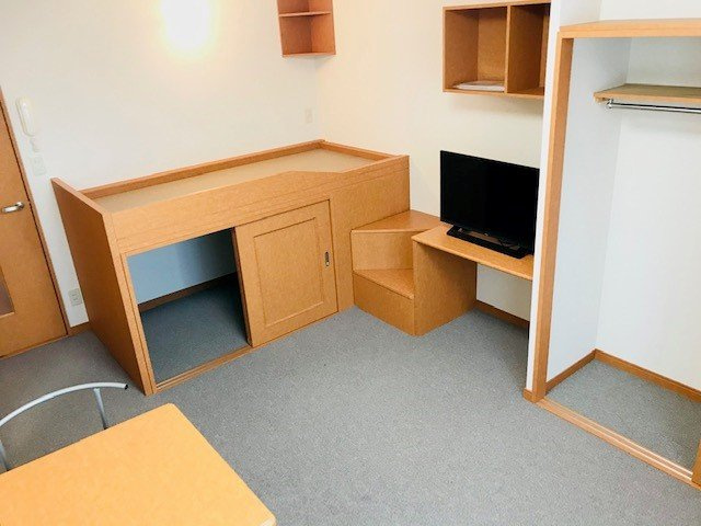レオパレスベルエポックの寝室