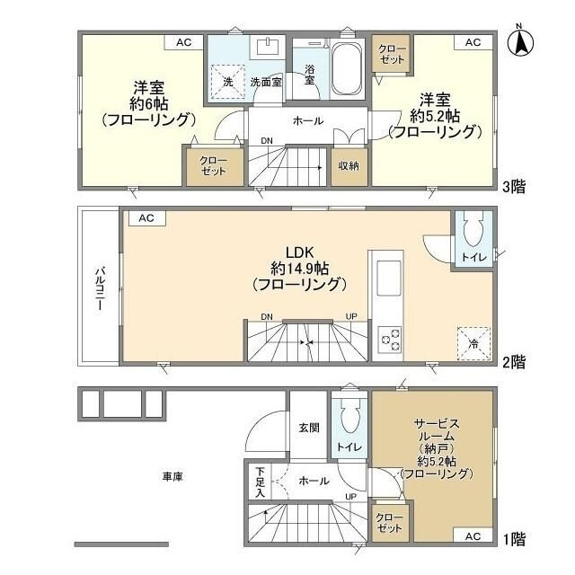 Ｋｏｌｅｔ南砂町の間取り