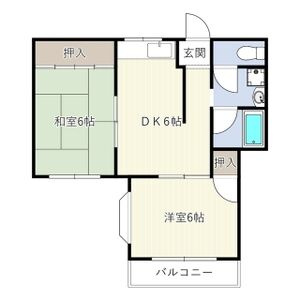ビートル山本北の間取り