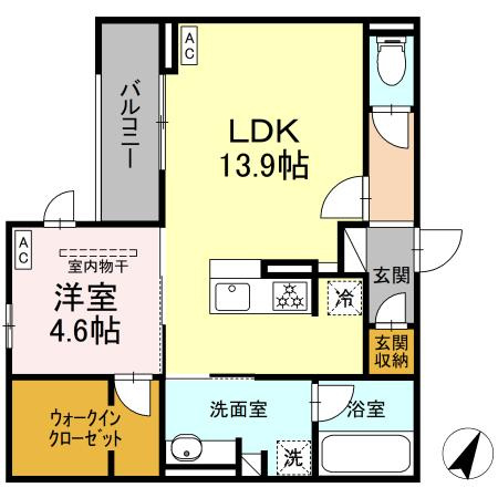 Lake Louiseの間取り