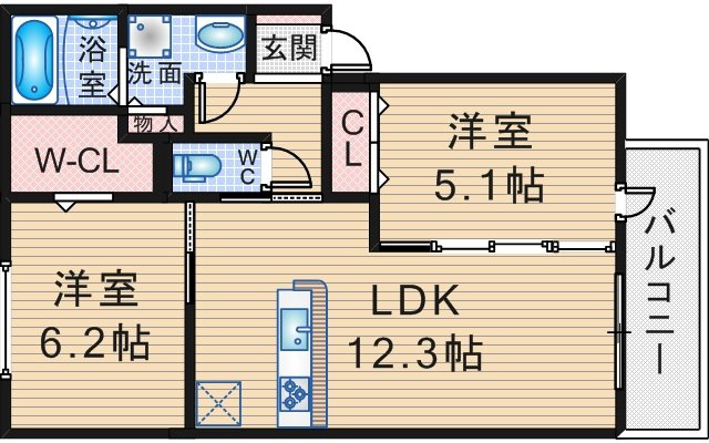 HouseS.YⅡの間取り