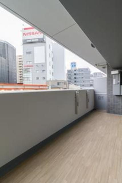 プレノ清澄庭園のバルコニー