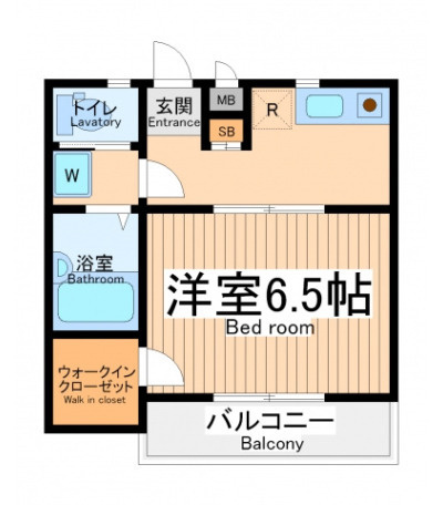 メゾン・ブランの間取り