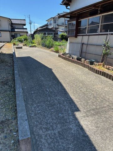見附市坂井町　売土地（更地渡し）の外観