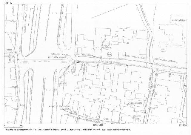 見附市坂井町　売土地（更地渡し）の地図