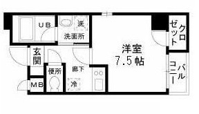 エスポワールの間取り|間取りです。