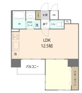 【間取り】 | グリシーヌ | 間取りです。