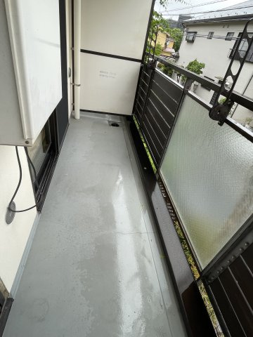 川崎市多摩区布田の賃貸マンションのバルコニー
