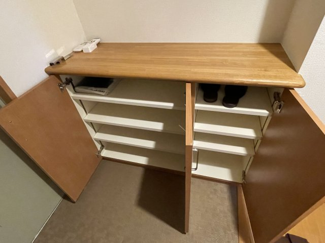 川崎市多摩区布田の賃貸マンションの収納