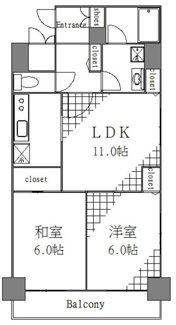 【間取り】 | エスパシオ両国