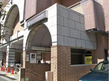 ハイムかしの木の周辺|牛込神楽坂駅