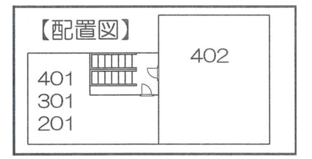 ハイムかしの木の地図