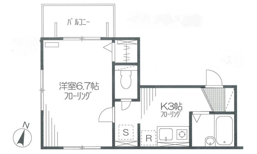 ハイムかしの木の間取り|ハイムかしの木