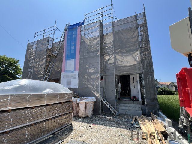 碧南市浜田町第1　新築戸建＜2号棟＞の前面道路含む現地写真