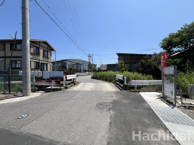 碧南市浜田町第1　新築戸建＜2号棟＞の前面道路含む現地写真|接面道路