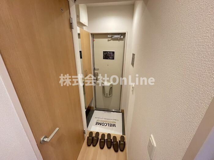 メゾンエスの玄関