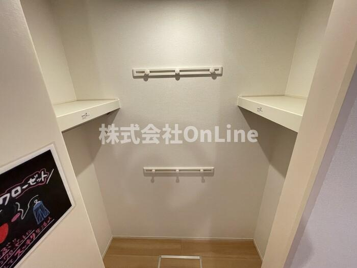 メゾンエスの収納