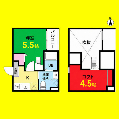 リベルテ露橋(リベルテツユハシ)　名古屋市賃貸　仲介手数料無料の間取り