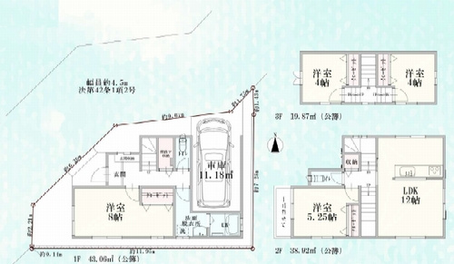 【間取り】 | 【仲介手数料０円】大磯町東小磯　中古戸建 | 大磯町東小磯　中古戸建