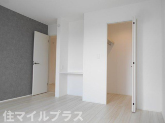【洋室】 | 郡山市富田町前川原新築一戸建て5棟 | 落ち着いた色調の洋室です