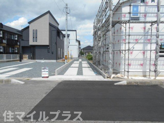 【駐車場】 | 郡山市富田町前川原新築一戸建て5棟 | 駐車場があるので、車を買う予定の方も安心です