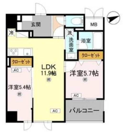 【間取り】 | コンフォート泉尾
