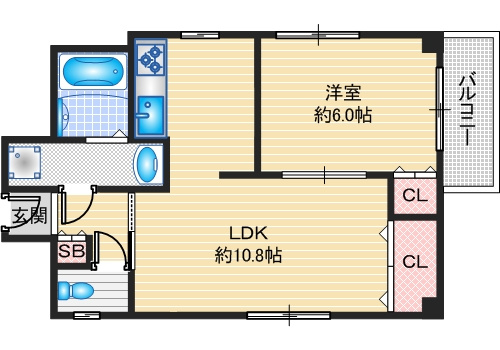 アーバンハイツの間取り