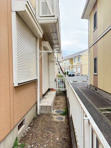 ハイツ菅原のバルコニー