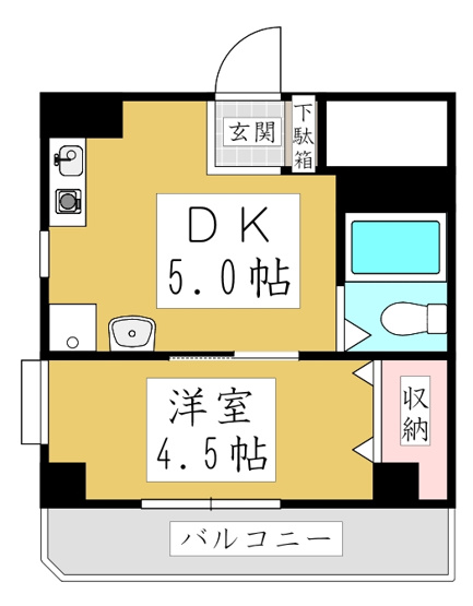 【間取り】 | サンルビーASAHI