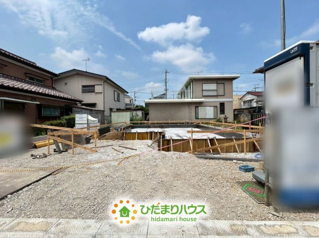 蓮田閏戸　新築一戸建て　リーブルファインの駐車場|2026/7/16　撮影