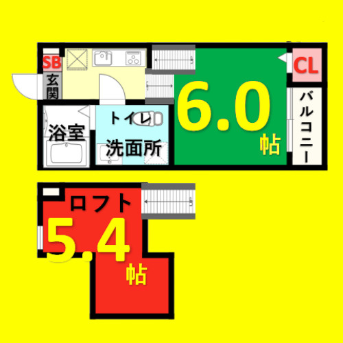 アヴニール・モンテ(アヴニールモンテ)　名古屋市賃貸　仲介手数料無料の間取り