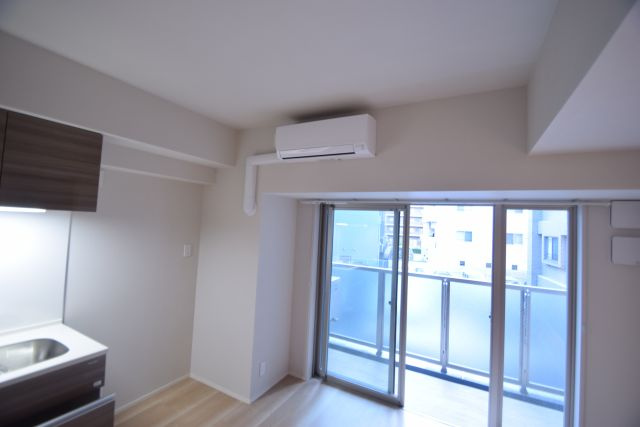 船橋市本郷町の賃貸マンションの設備|エアコンがついています