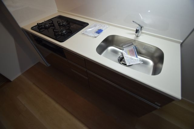 船橋市本郷町の賃貸マンションのキッチン|使いやすいキッチンです