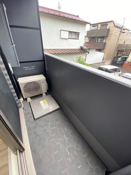 REALIZE蒲田Ⅲのバルコニー