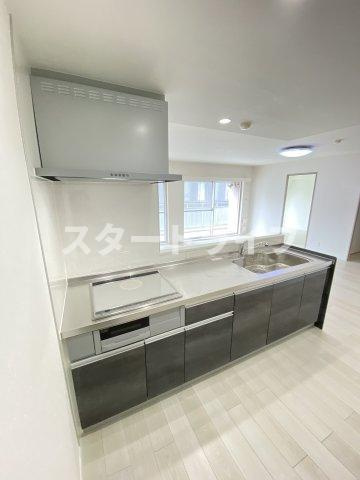 大阪市淀川区西中島４丁目の賃貸マンションのキッチン