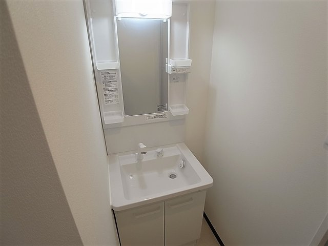 クレアハイム大谷の洗面所|シャワー付きの独立洗面台